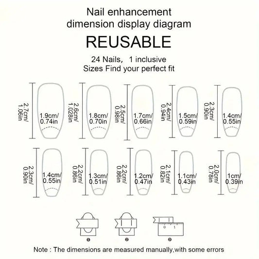 S9137  press on nails