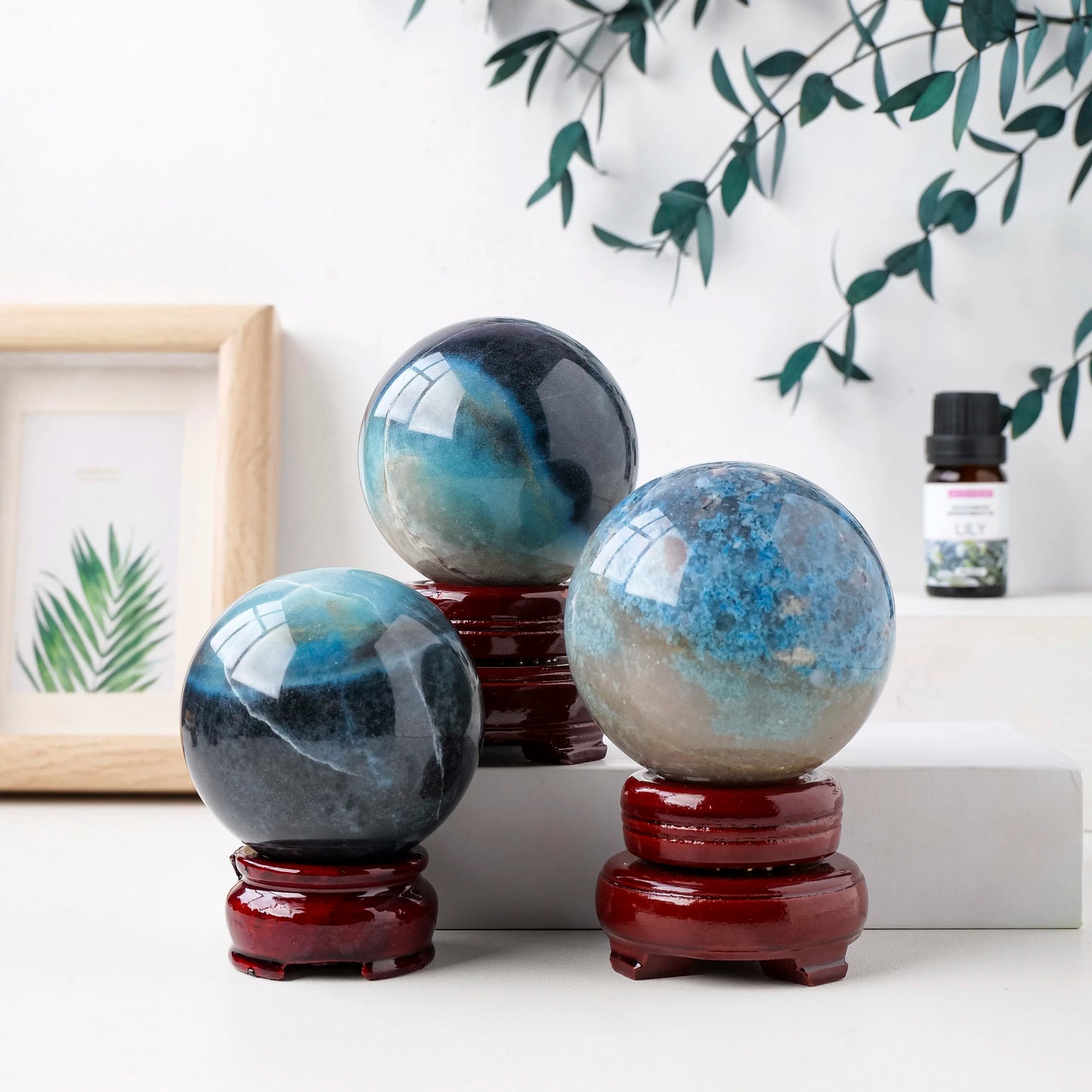 Natural Crystal Factory Wholesale Energy Stone Trolleite Sphere for Decoration & Gifts