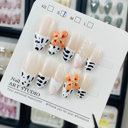 L43 T3 press on nails