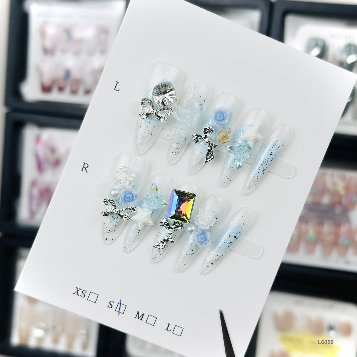 L6059  press on nails