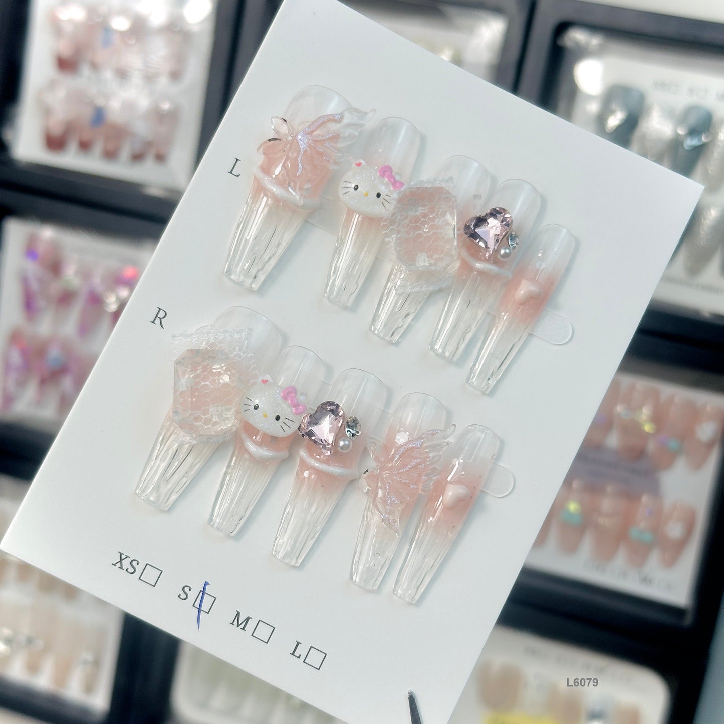 L6079  press on nails