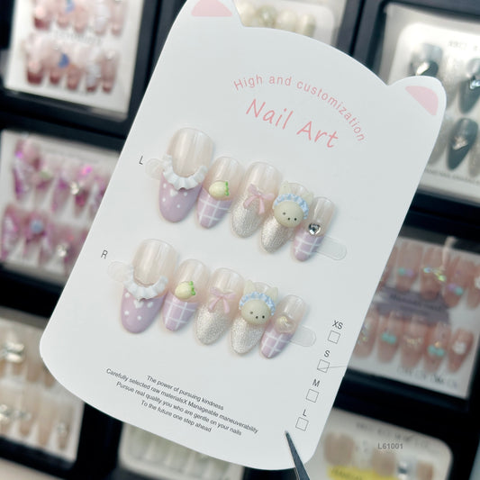 L61001   press on nails