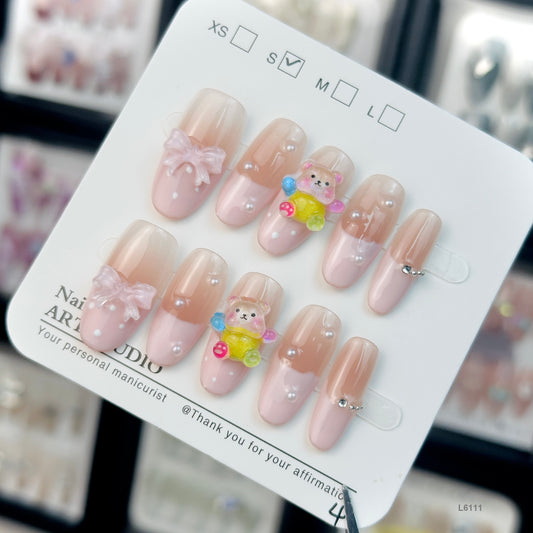 L6111 press on nails
