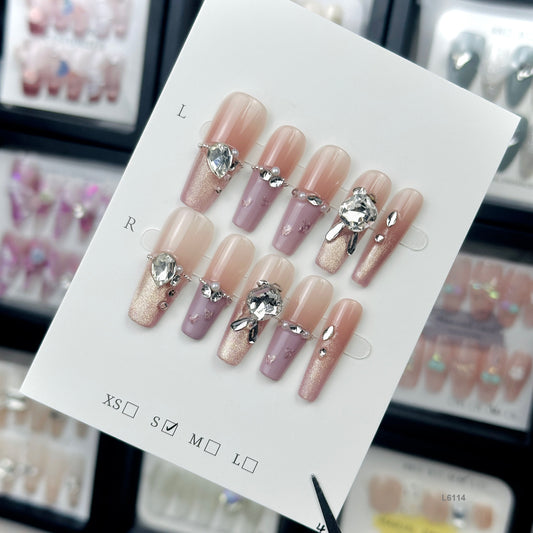 L6114  press on nails