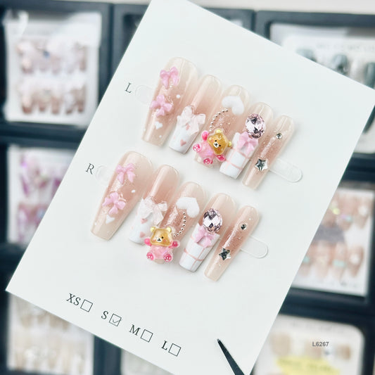 L6267  press on nails
