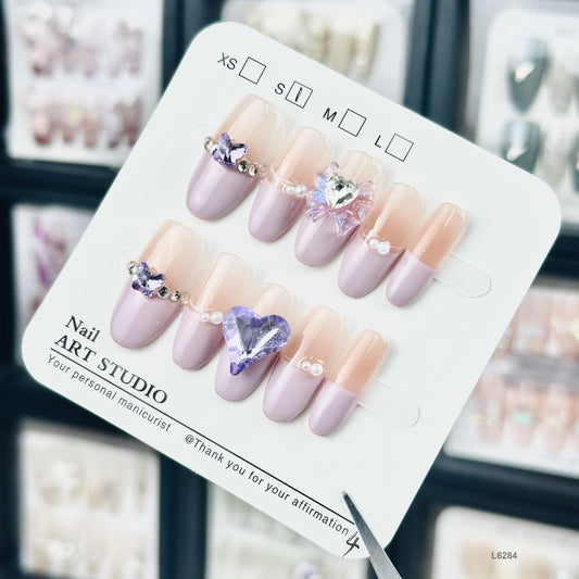 L6284   press on nails