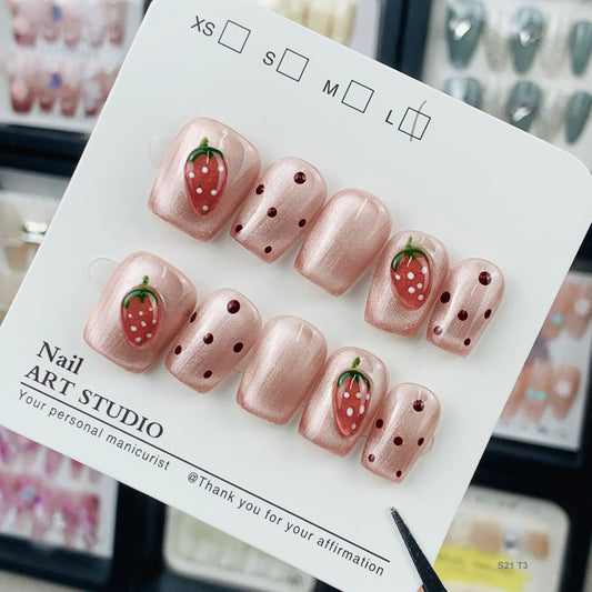 S21 T3 press on nails
