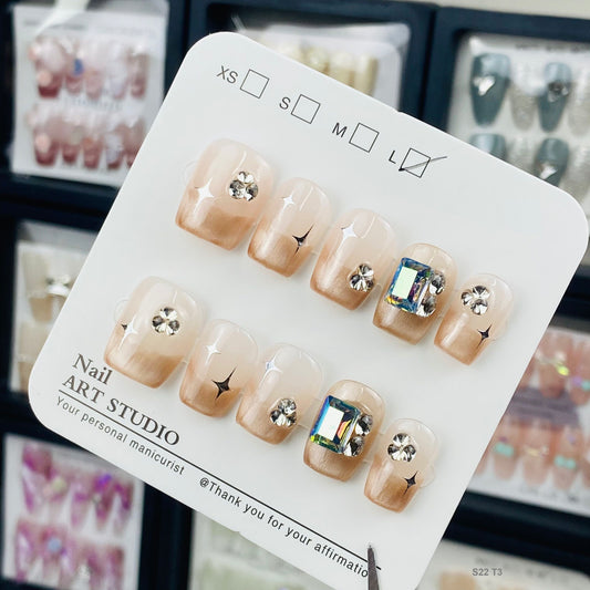 S22 T3 press on nails