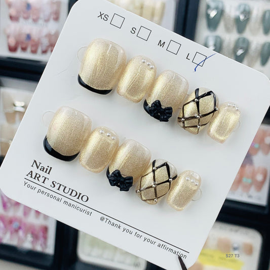 S27 T3 press on nails