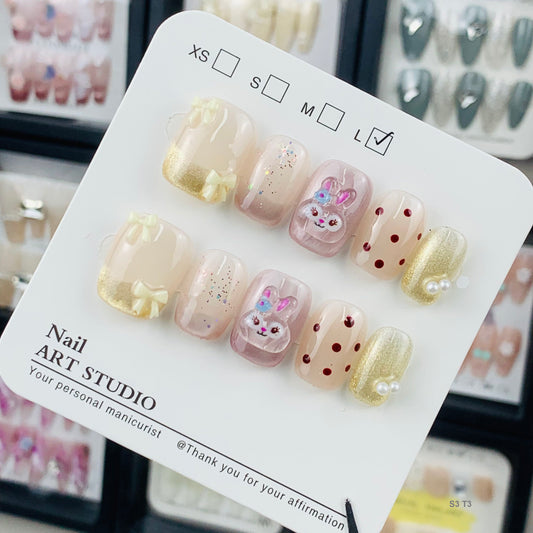 S3 T3 press on nails