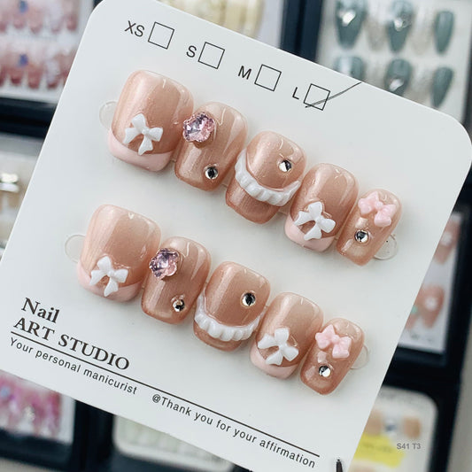 S41 T3 press on nails