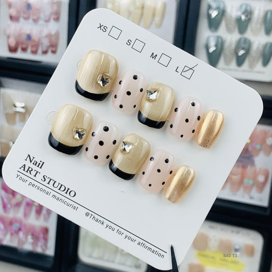 S43 T3 press on nails