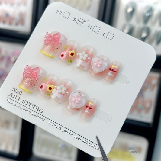 S9005  press on nails