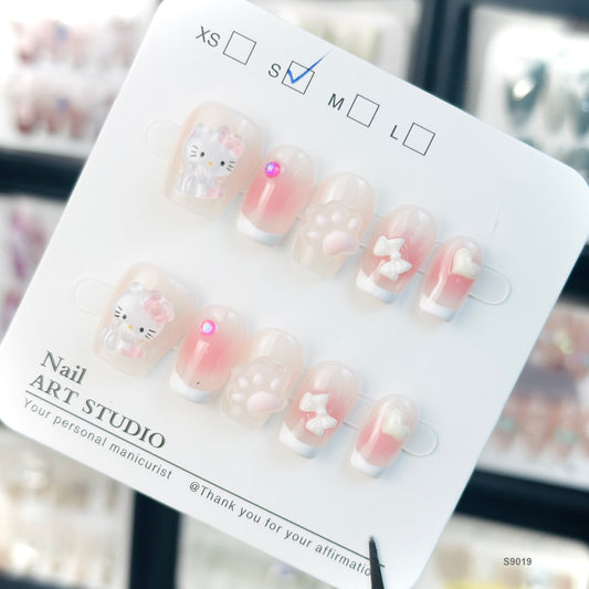 S9019  press on nails
