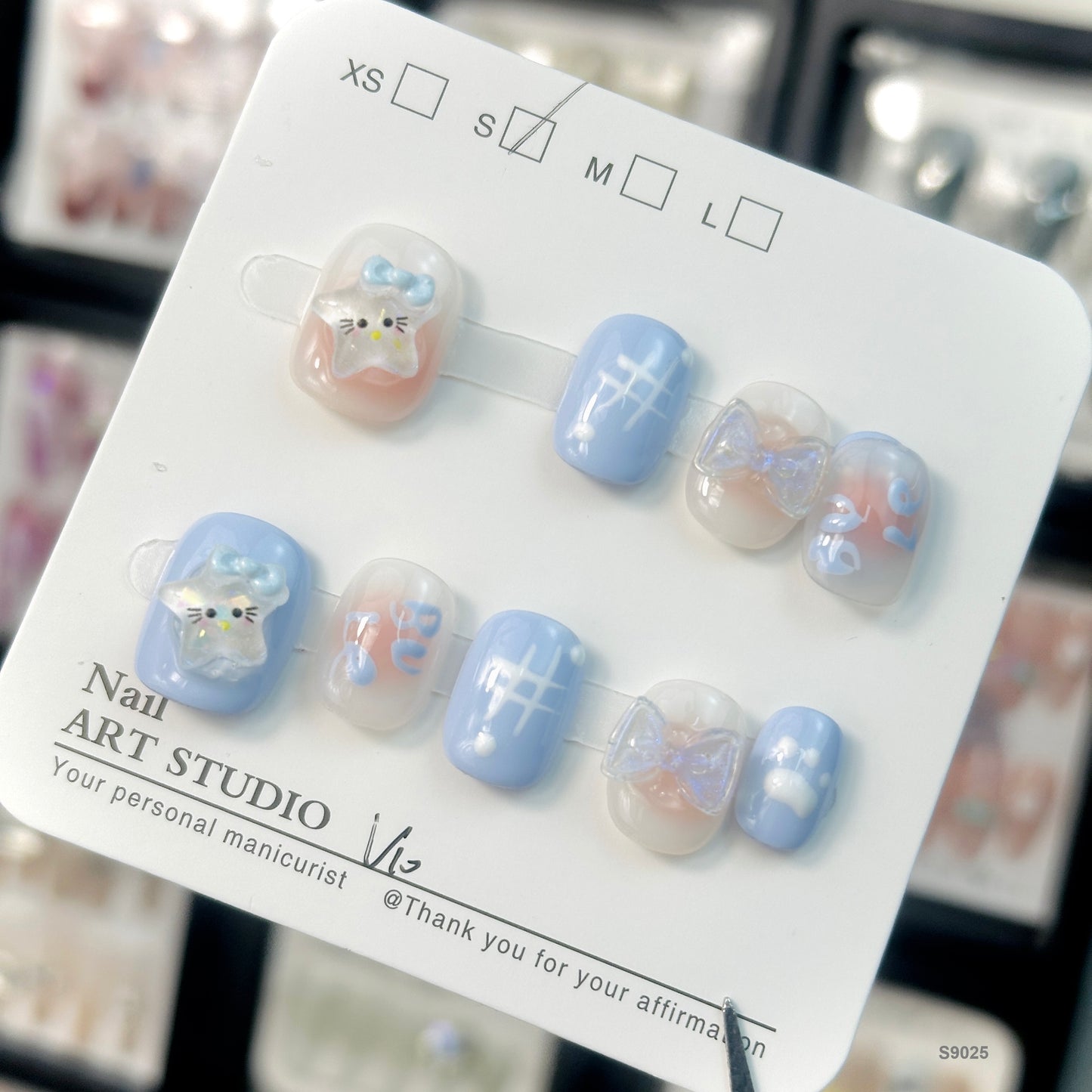 S9025  press on nails