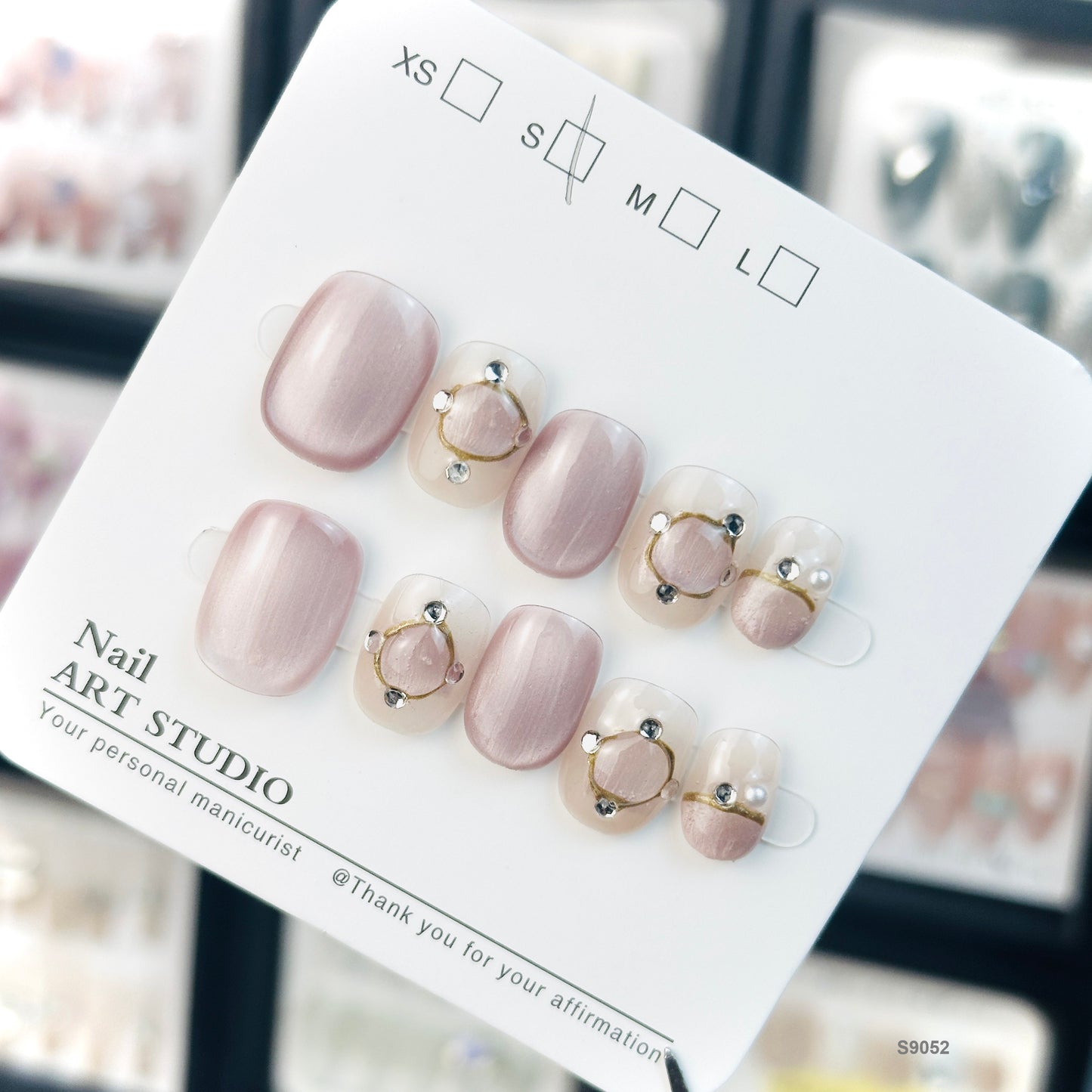 S9052   press on nails