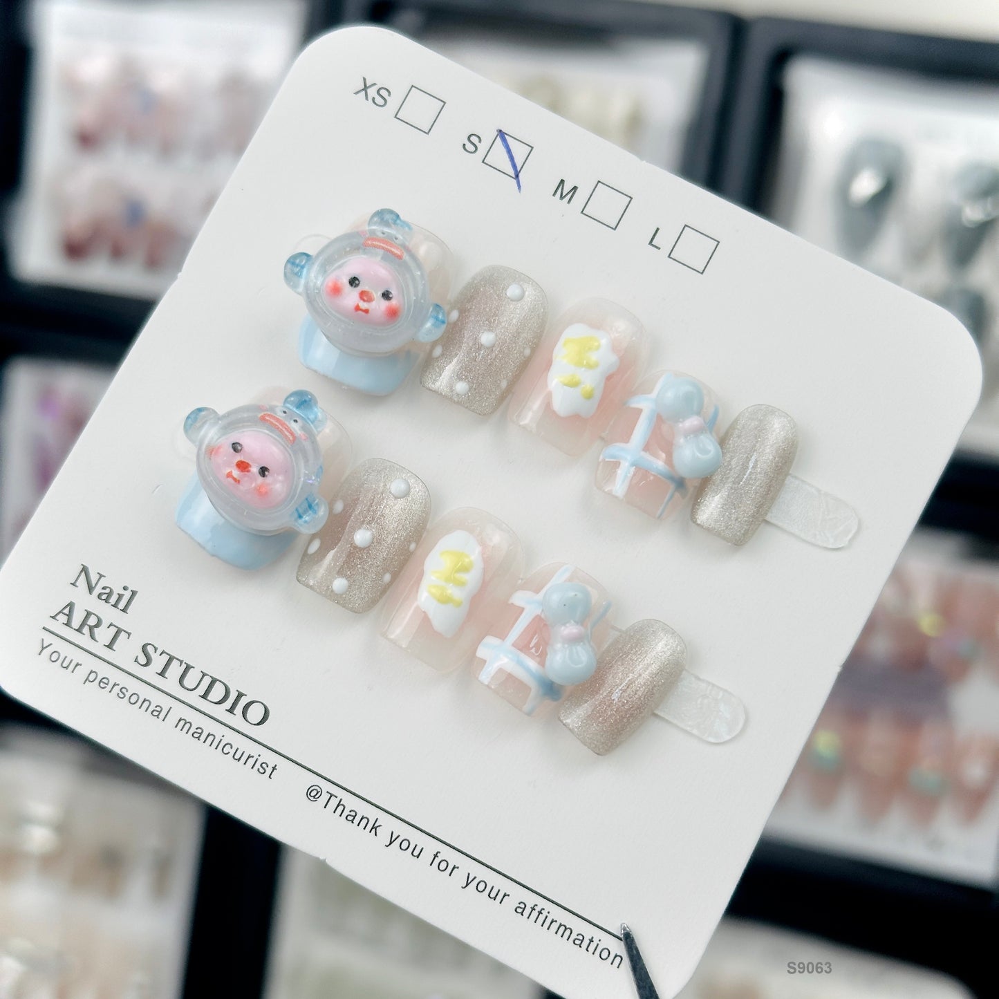 S9063   press on nails