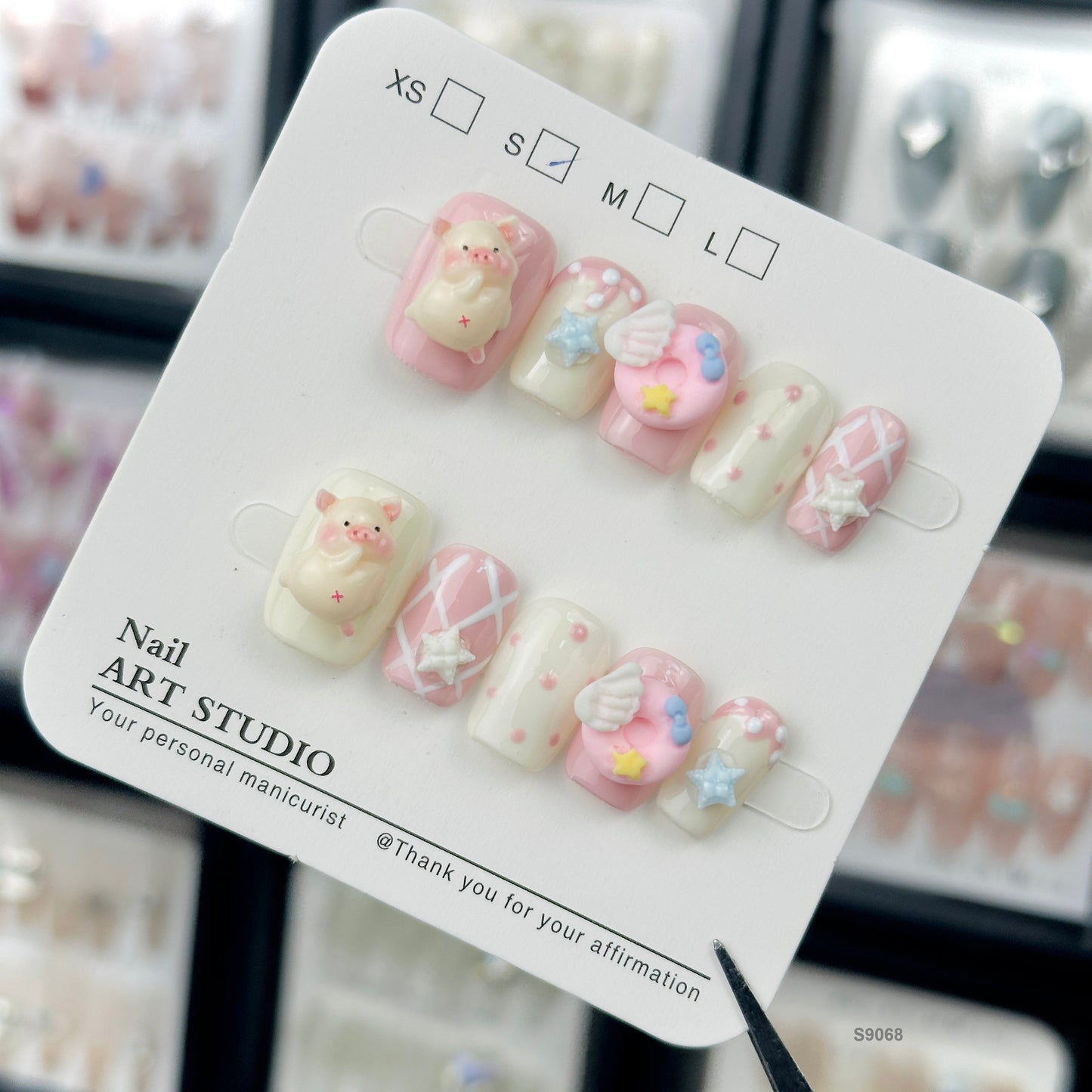 S9068   press on nails