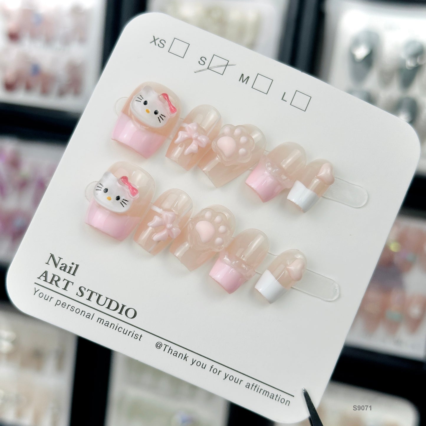 S9071   press on nails
