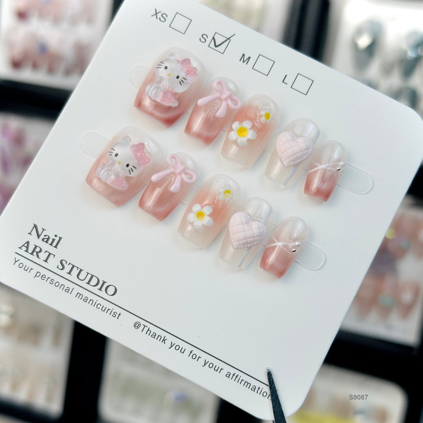 S9087   press on nails