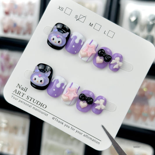 S9097   press on nails