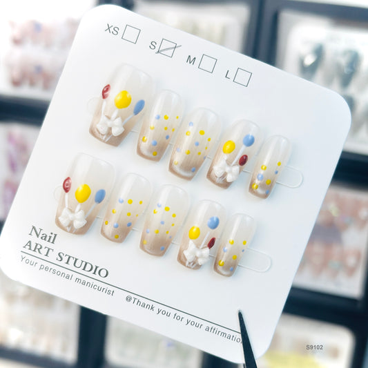 S9102   press on nails