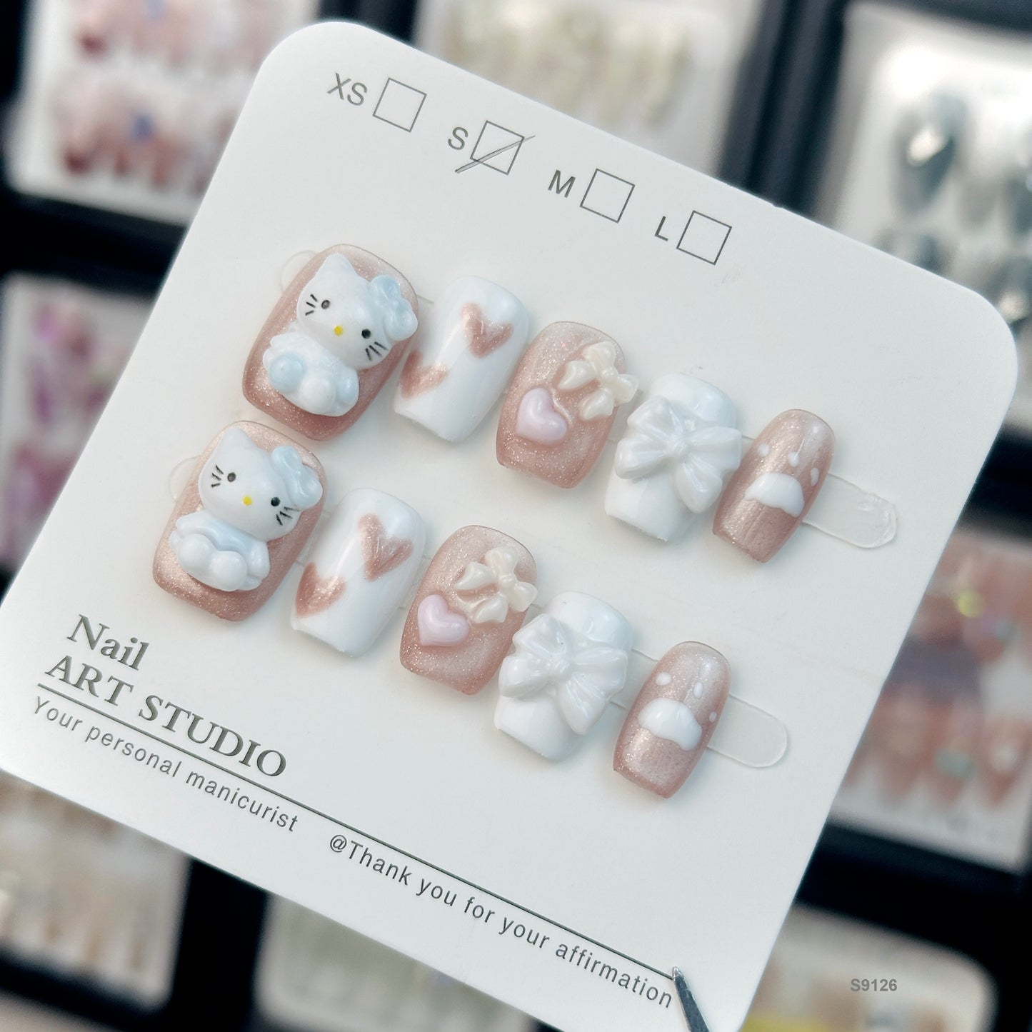S9126   press on nails