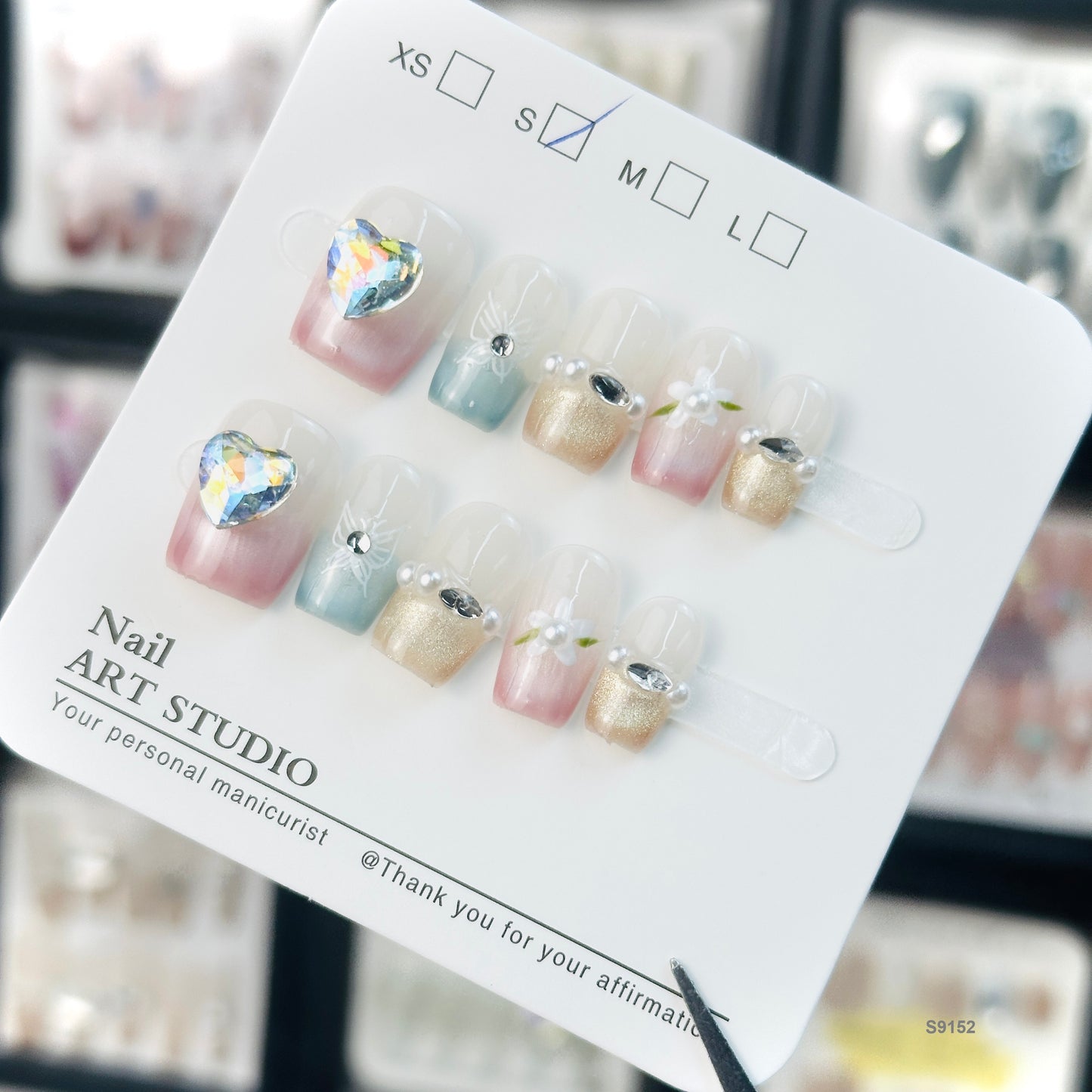 S9152  press on nails