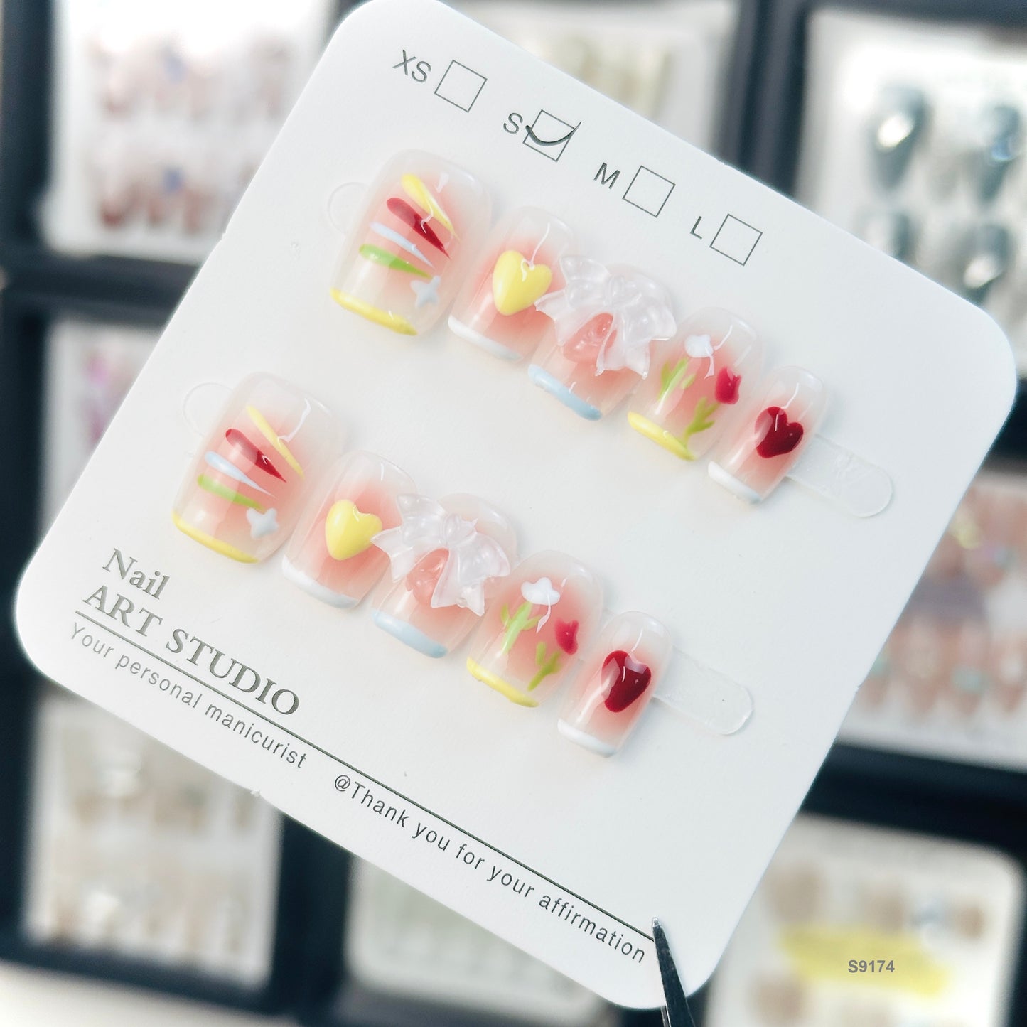 S9174   press on nails