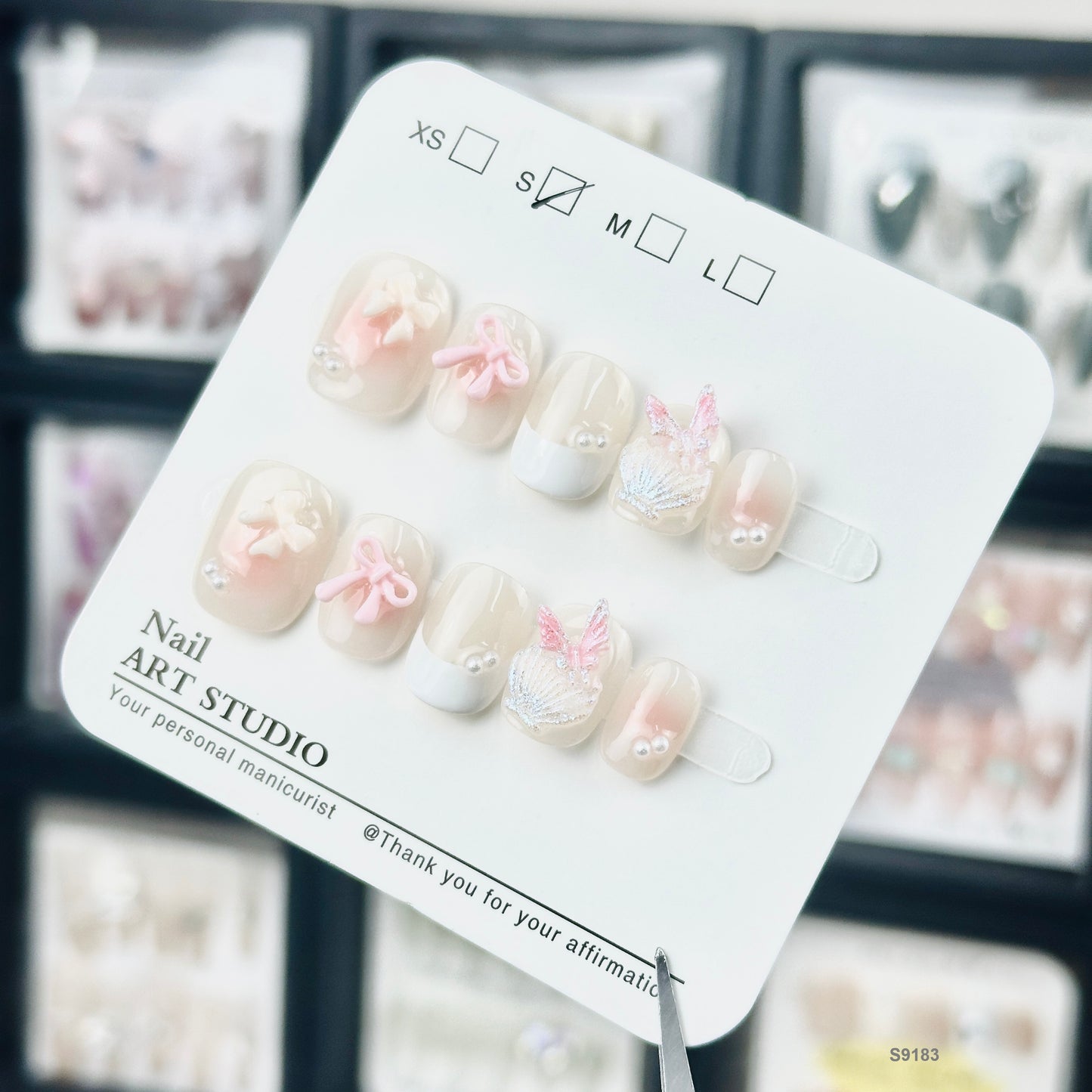 S9183   press on nails