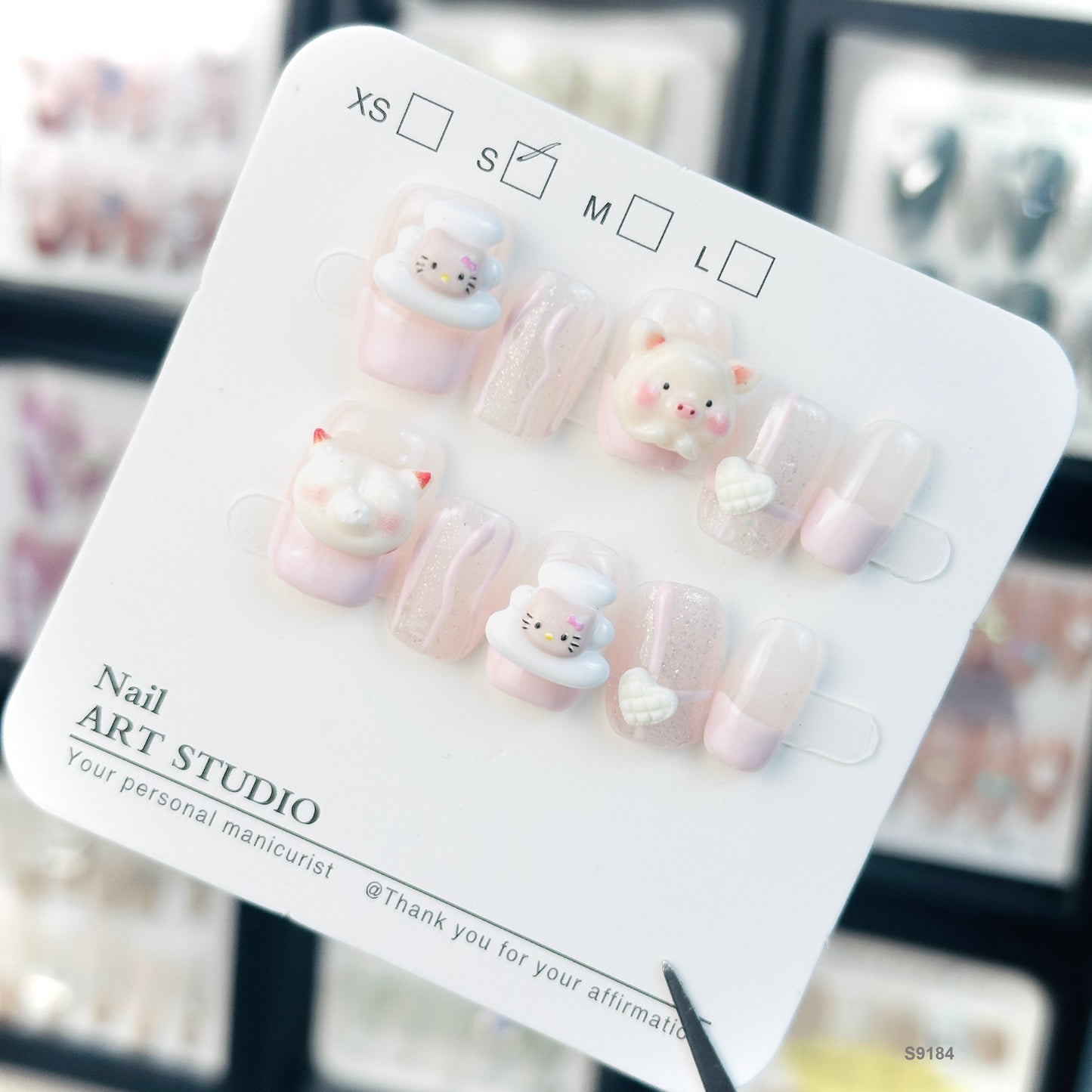 S9184   press on nails