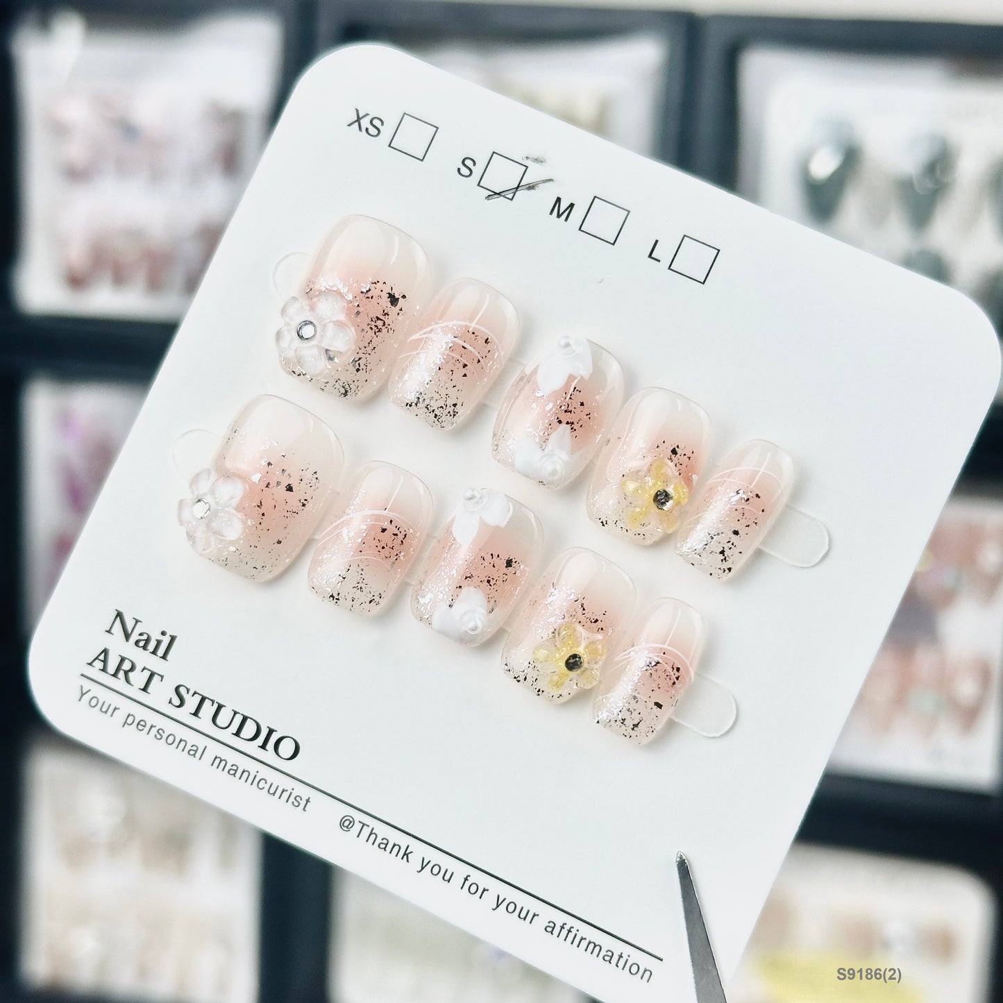 S9186-2   press on nails