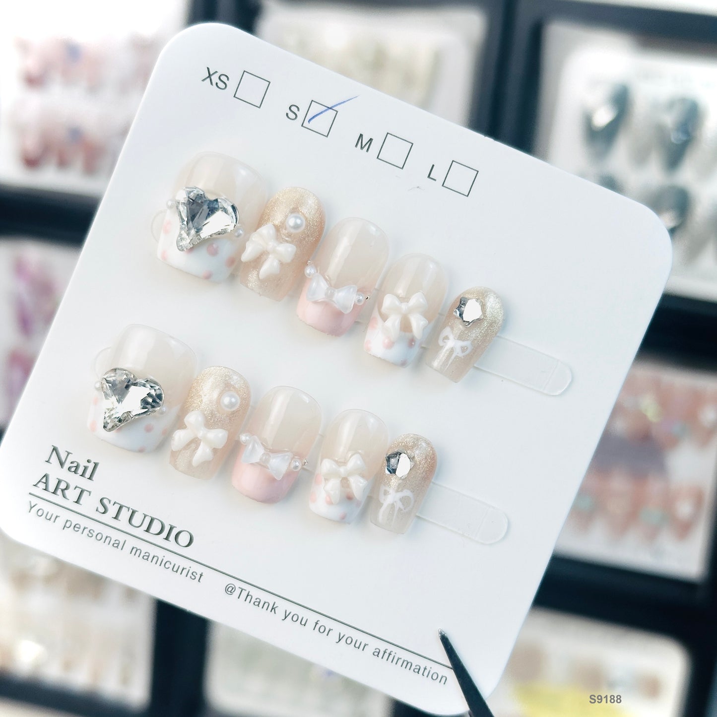 S9188   press on nails