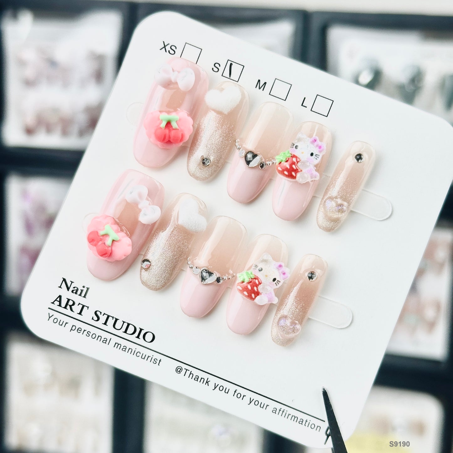 S9190   press on nails