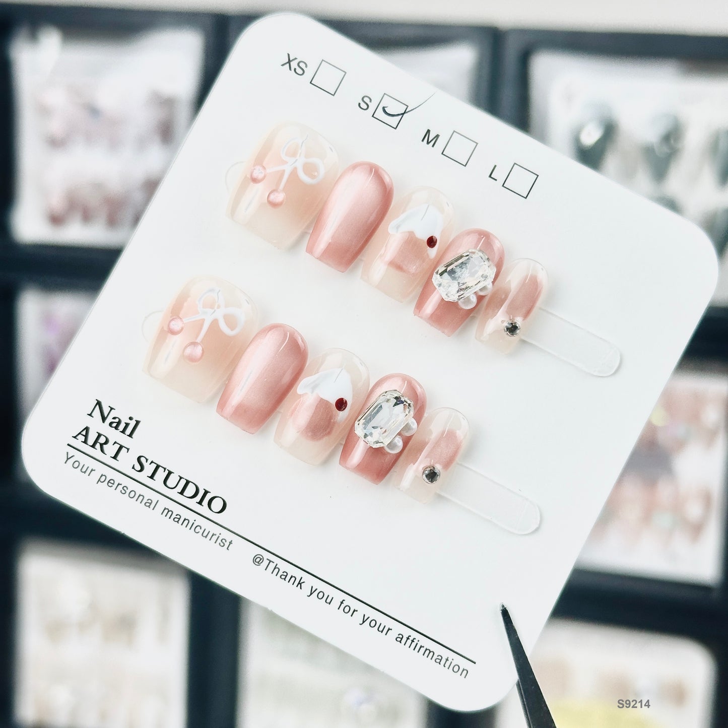 S9214  press on nails