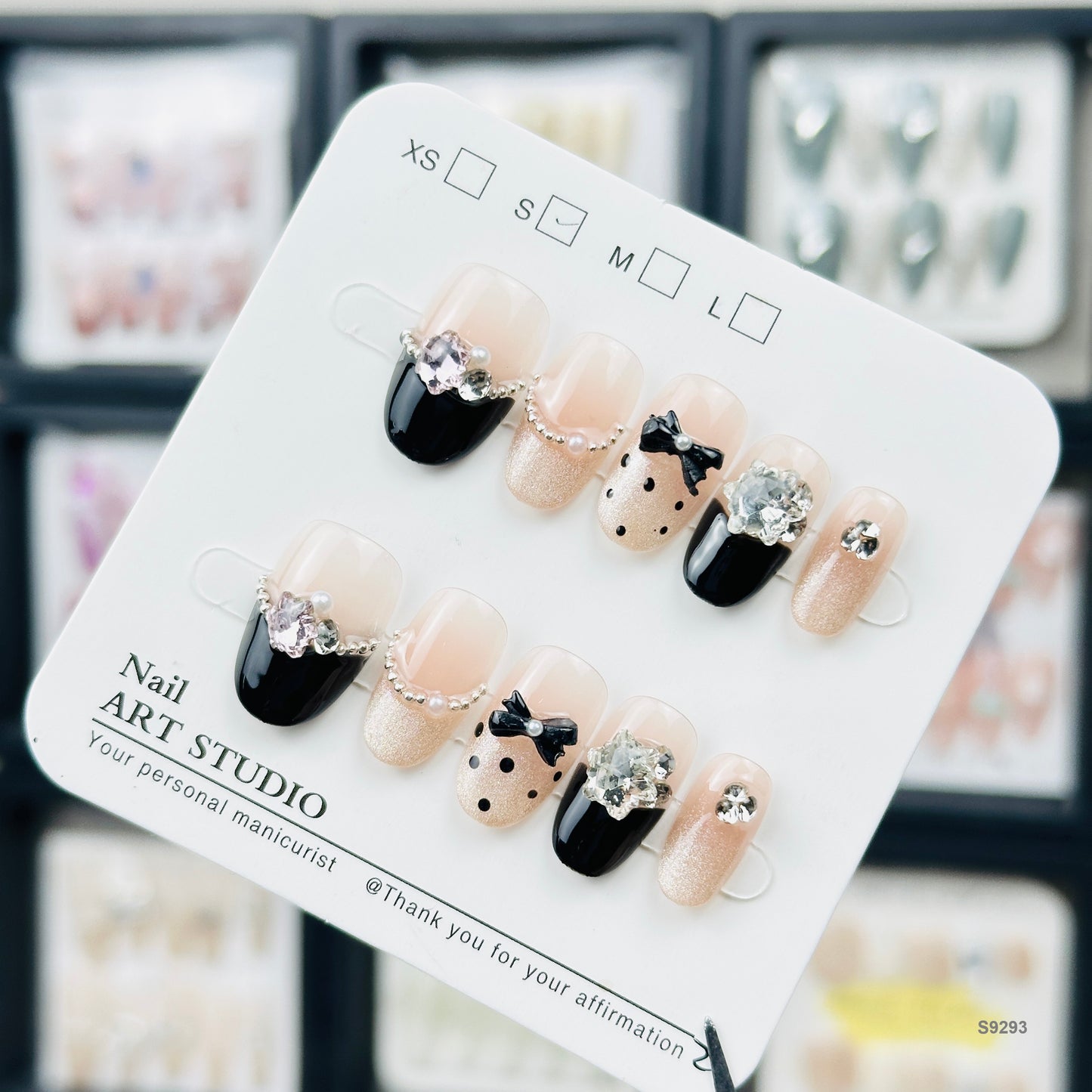 S9293 press on nails