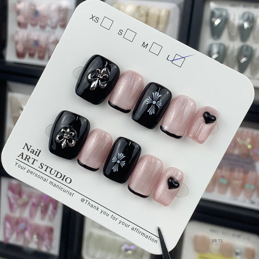 S9 T3 press on nails