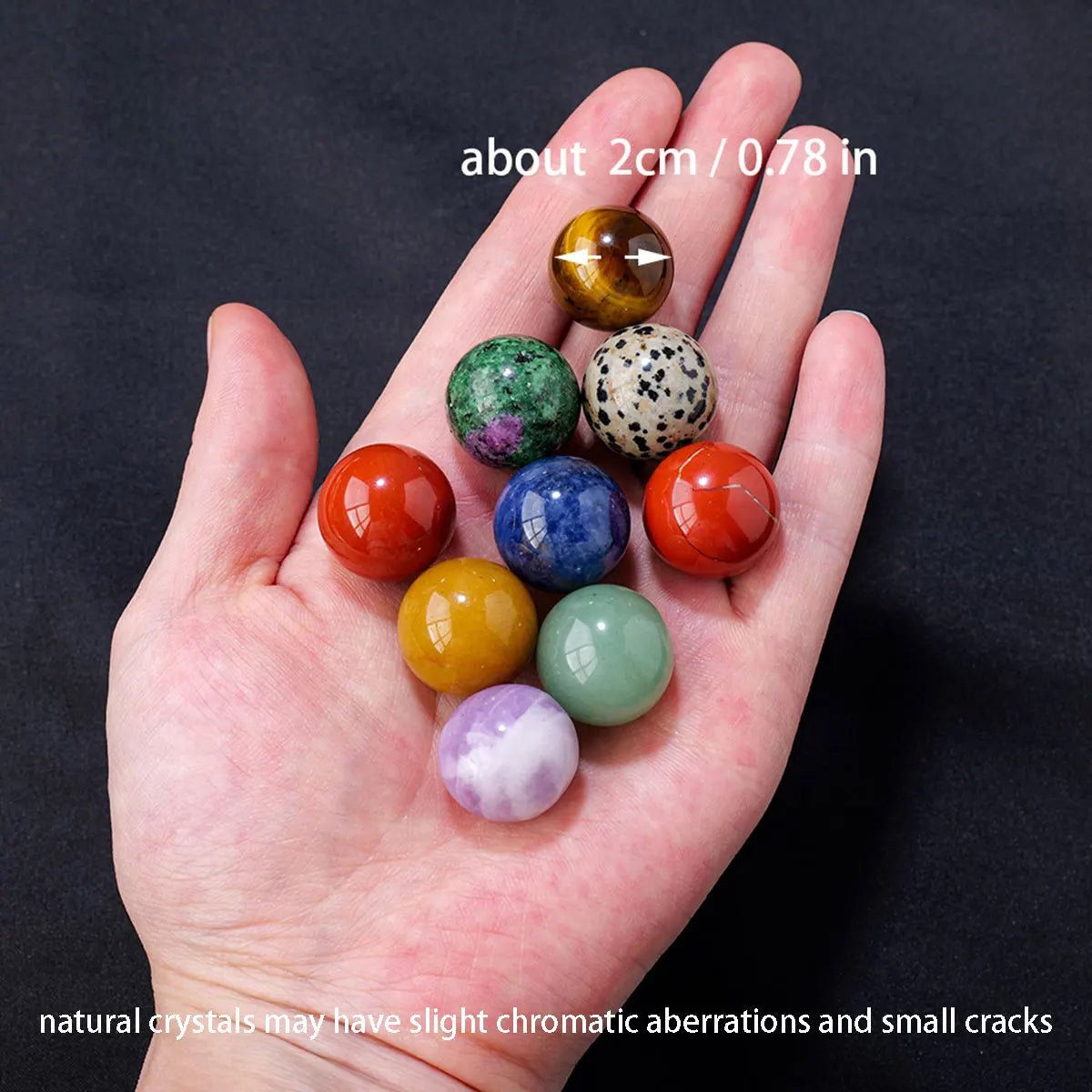 High Quality Healing Natural Polished Crystal Sphere Mixed Small Ball for Gift Decoration