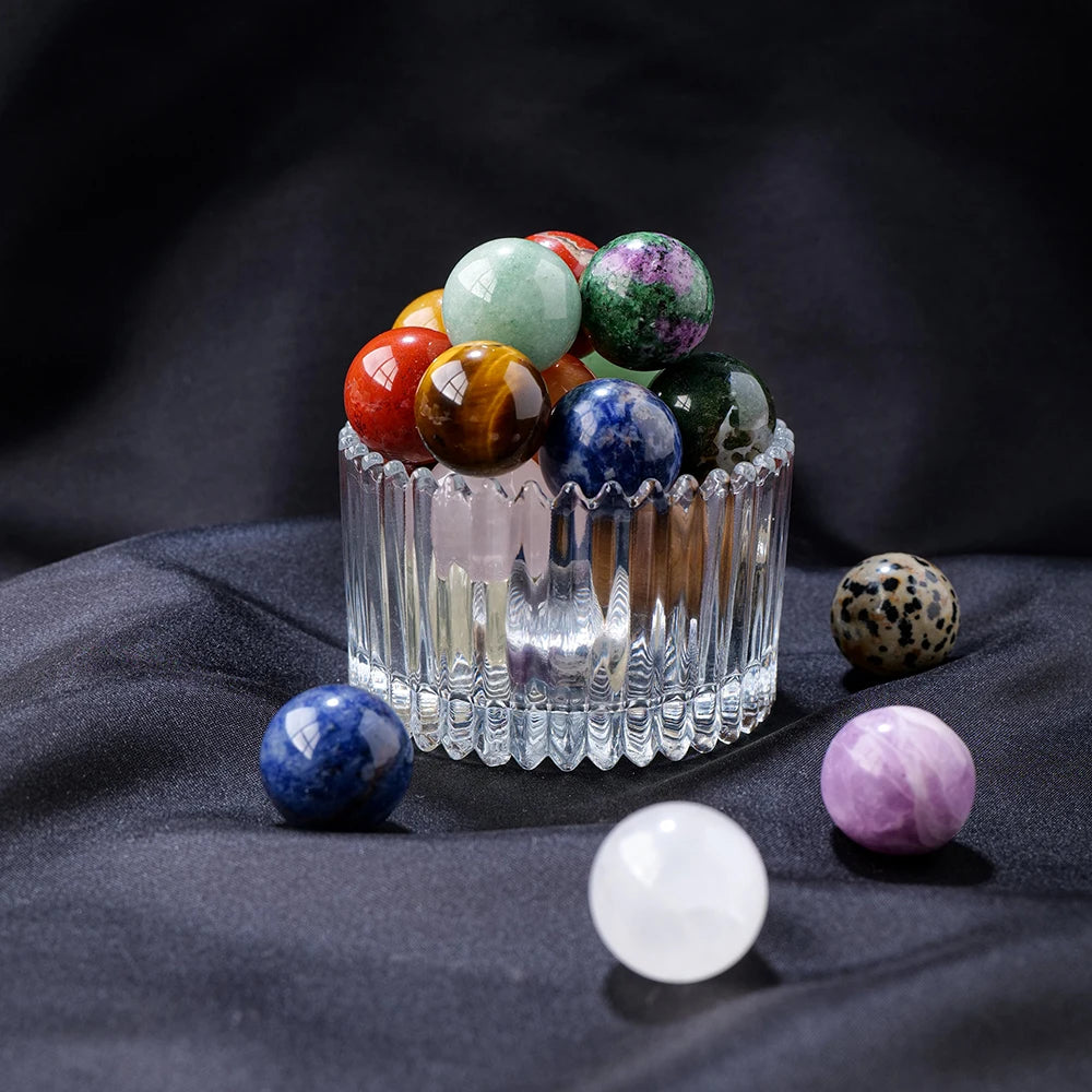 High Quality Healing Natural Polished Crystal Sphere Mixed Small Ball for Gift Decoration
