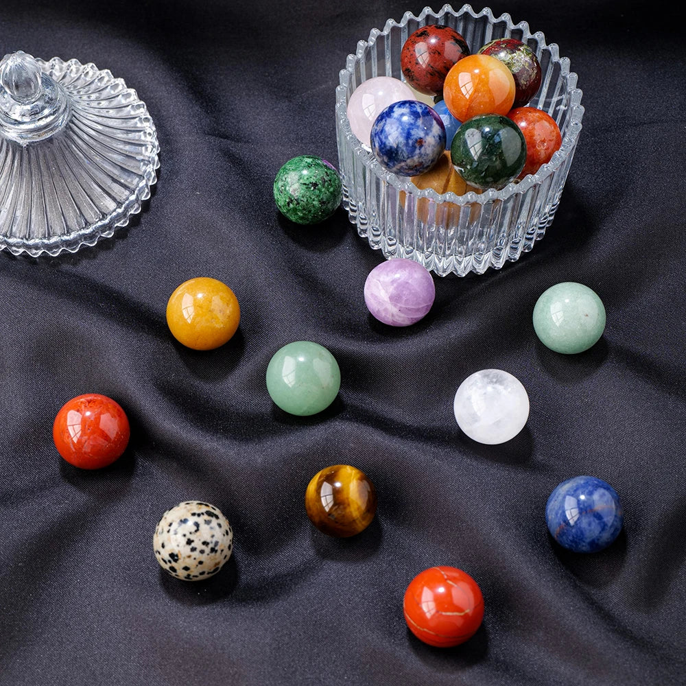 High Quality Healing Natural Polished Crystal Sphere Mixed Small Ball for Gift Decoration
