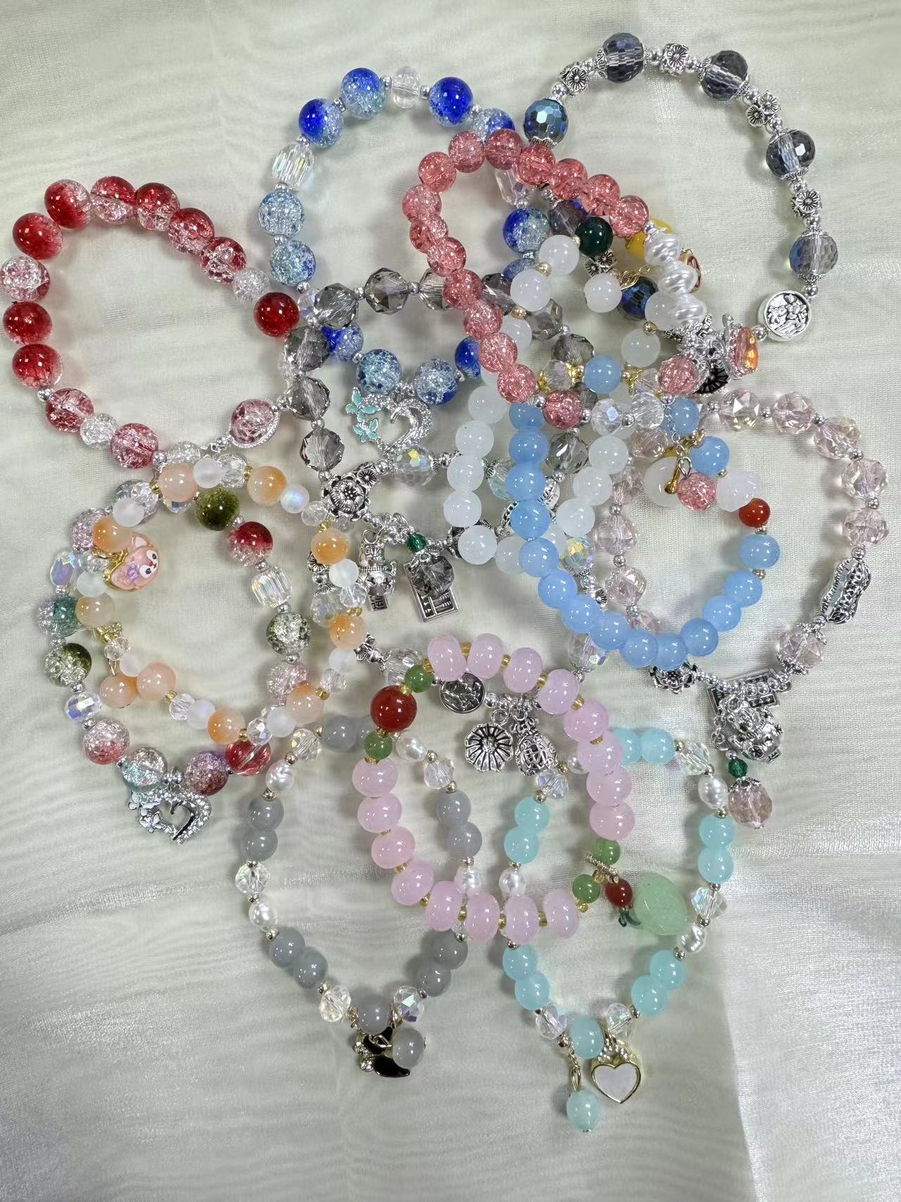 crystal Bracelets Lucky Bags-open in live