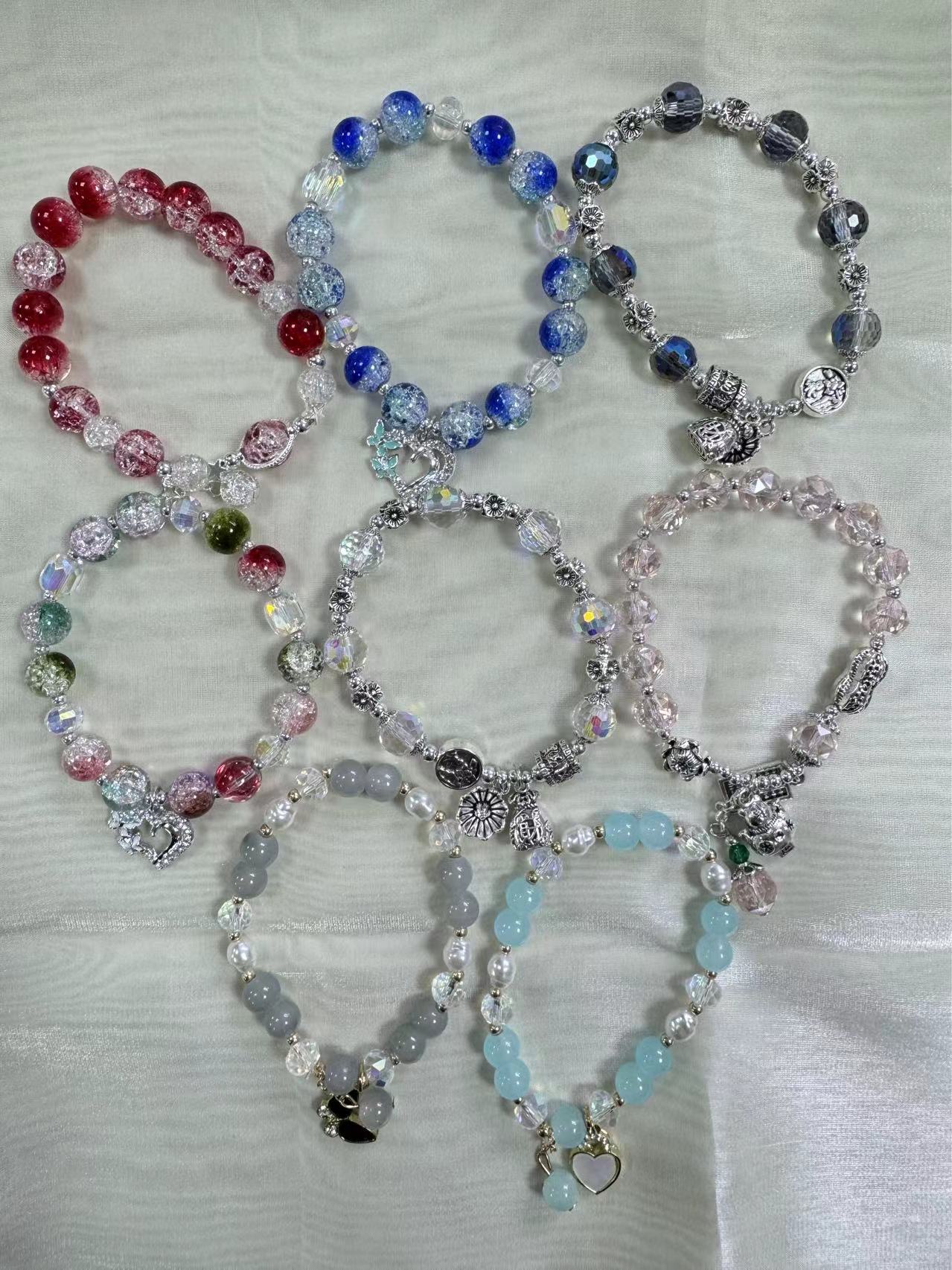 crystal Bracelets Lucky Bags-open in live