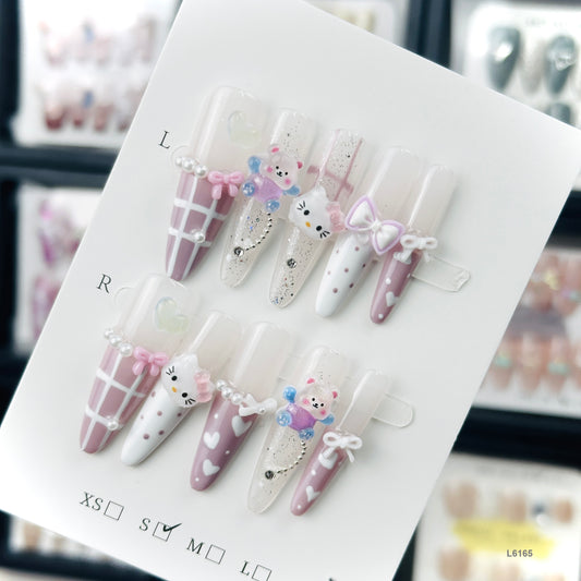 L6165   press on nails