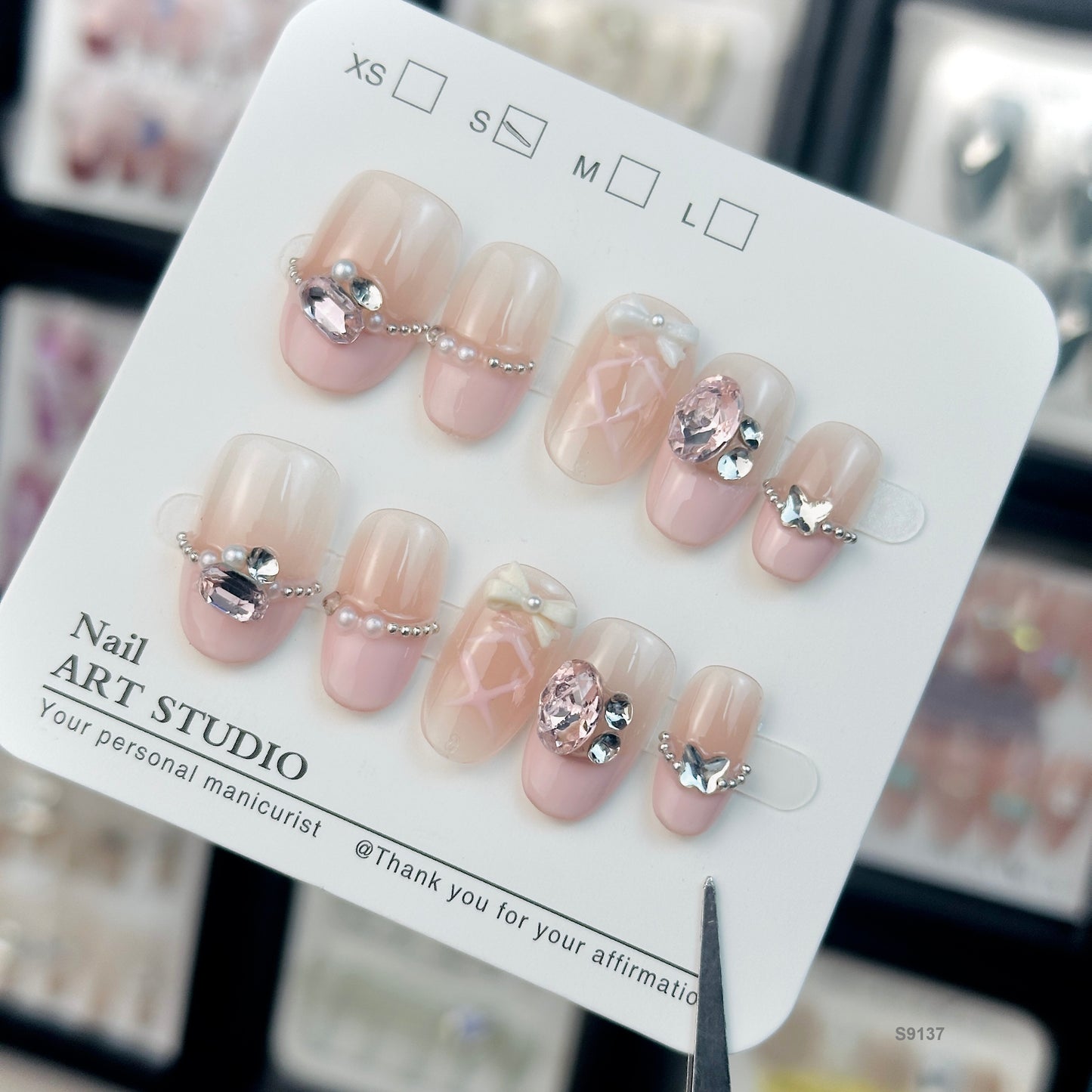 S9137  press on nails